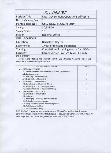 dilg pre qualifying exam|DILG Regional Office No. 5.